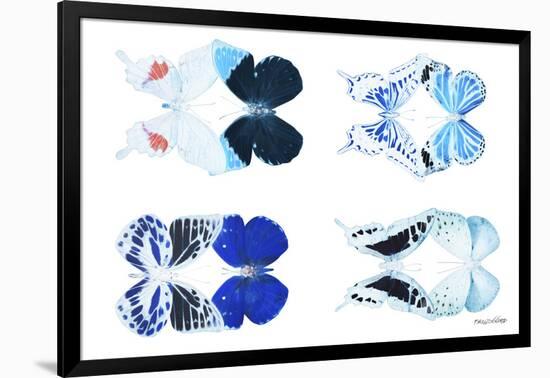 Miss Butterfly X-Ray Duo White VI-Philippe Hugonnard-Framed Photographic Print