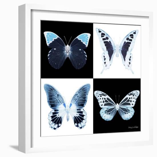 Miss Butterfly X-Ray Square II-Philippe Hugonnard-Framed Photographic Print