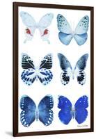 Miss Butterfly X-Ray White-Philippe Hugonnard-Framed Photographic Print