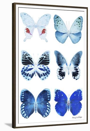 Miss Butterfly X-Ray White-Philippe Hugonnard-Framed Premium Photographic Print