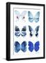 Miss Butterfly X-Ray White-Philippe Hugonnard-Framed Photographic Print