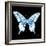 Miss Butterfly Xuthus Sq - X Ray Black Edition-Philippe Hugonnard-Framed Photographic Print