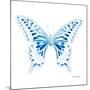 Miss Butterfly Xuthus Sq - X Ray White Edition-Philippe Hugonnard-Mounted Photographic Print
