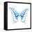 Miss Butterfly Xuthus Sq - X Ray White Edition-Philippe Hugonnard-Framed Stretched Canvas