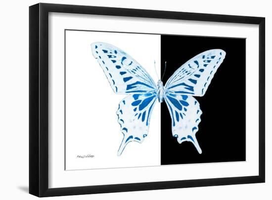 Miss Butterfly Xuthus - X Ray B&W Edition-Philippe Hugonnard-Framed Photographic Print