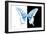 Miss Butterfly Xuthus - X Ray B&W Edition-Philippe Hugonnard-Framed Photographic Print