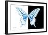 Miss Butterfly Xuthus - X Ray B&W Edition-Philippe Hugonnard-Framed Photographic Print