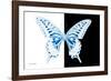 Miss Butterfly Xuthus - X Ray B&W Edition-Philippe Hugonnard-Framed Photographic Print