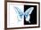 Miss Butterfly Xuthus - X Ray B&W Edition-Philippe Hugonnard-Framed Photographic Print