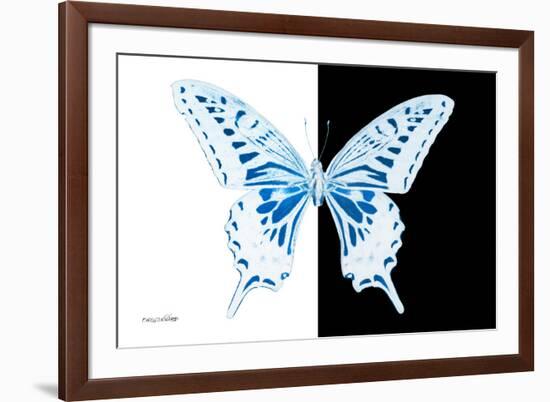 Miss Butterfly Xuthus - X Ray B&W Edition-Philippe Hugonnard-Framed Photographic Print