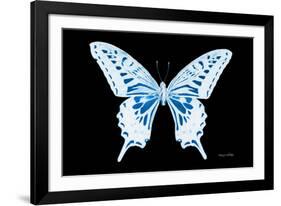 Miss Butterfly Xuthus - X Ray Black Edition-Philippe Hugonnard-Framed Photographic Print