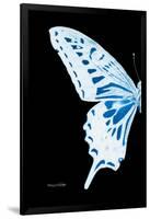 Miss Butterfly Xuthus - X Ray Left Black Edition-Philippe Hugonnard-Framed Photographic Print