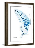 Miss Butterfly Xuthus - X Ray Left White Edition-Philippe Hugonnard-Framed Photographic Print