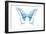 Miss Butterfly Xuthus - X Ray White Edition-Philippe Hugonnard-Framed Photographic Print