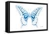 Miss Butterfly Xuthus - X Ray White Edition-Philippe Hugonnard-Framed Stretched Canvas