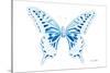 Miss Butterfly Xuthus - X Ray White Edition-Philippe Hugonnard-Stretched Canvas