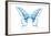 Miss Butterfly Xuthus - X Ray White Edition-Philippe Hugonnard-Framed Photographic Print