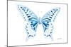 Miss Butterfly Xuthus - X Ray White Edition-Philippe Hugonnard-Mounted Photographic Print