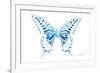 Miss Butterfly Xuthus - X Ray White Edition-Philippe Hugonnard-Framed Photographic Print