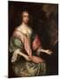 Miss Butterworth of Belfield Hall, 1650-70-John Michael Wright-Mounted Giclee Print