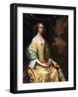 Miss Butterworth of Belfield Hall, 1650-70-John Michael Wright-Framed Giclee Print