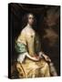 Miss Butterworth of Belfield Hall, 1650-70-John Michael Wright-Stretched Canvas
