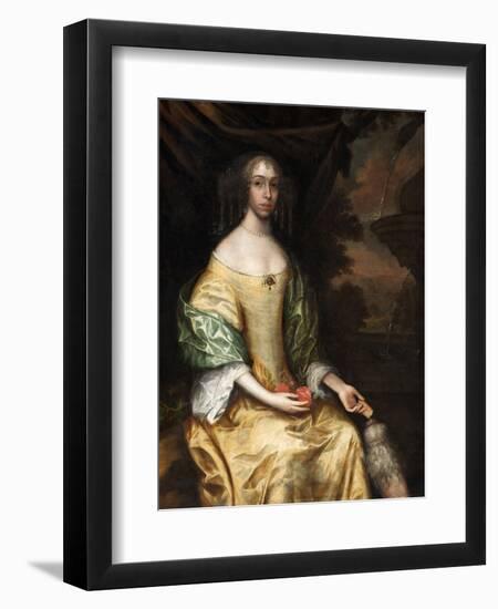 Miss Butterworth of Belfield Hall, 1650-70-John Michael Wright-Framed Giclee Print