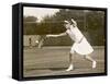 Miss C Beckingham Playing at Ealing-null-Framed Stretched Canvas