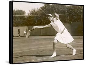 Miss C Beckingham Playing at Ealing-null-Framed Stretched Canvas