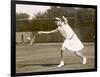 Miss C Beckingham Playing at Ealing-null-Framed Photographic Print