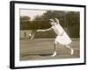 Miss C Beckingham Playing at Ealing-null-Framed Photographic Print