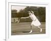 Miss C Beckingham Playing at Ealing-null-Framed Photographic Print