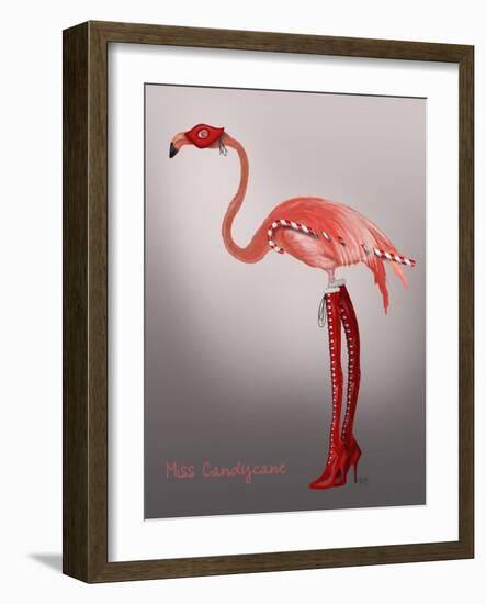 Miss Candycane-Fab Funky-Framed Art Print