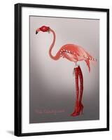 Miss Candycane-Fab Funky-Framed Art Print