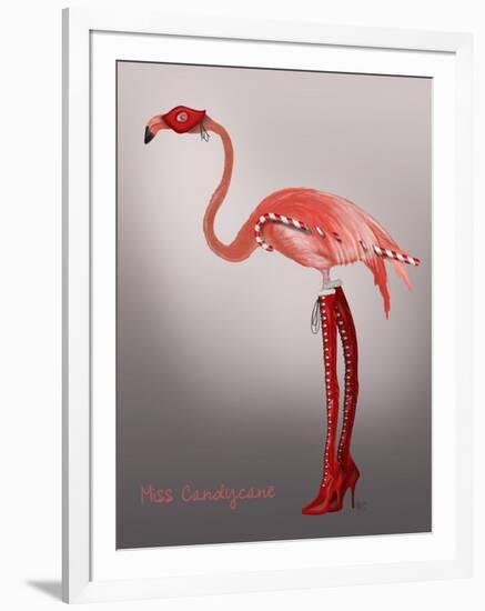 Miss Candycane-Fab Funky-Framed Art Print