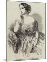 Miss Catherin Hayes-null-Mounted Giclee Print