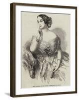 Miss Catherin Hayes-null-Framed Giclee Print