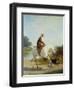 Miss Cazenove on a Gray Hunter-Jacques Laurent Agasse-Framed Premium Giclee Print