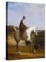 Miss Cazenove on a Grey Hunter, a Dog Running Alongside-Jacques-Laurent Agasse-Stretched Canvas