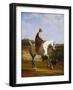 Miss Cazenove on a Grey Hunter-Jacques Laurent Agasse-Framed Giclee Print