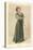 Miss Christabel Pankhurst-Sir Leslie Ward-Stretched Canvas