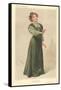 Miss Christabel Pankhurst-Sir Leslie Ward-Framed Stretched Canvas