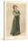 Miss Christabel Pankhurst-Sir Leslie Ward-Stretched Canvas