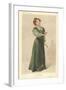 Miss Christabel Pankhurst-Sir Leslie Ward-Framed Giclee Print