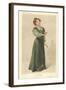 Miss Christabel Pankhurst-Sir Leslie Ward-Framed Giclee Print