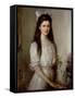 Miss Christian Elspeth Mallock-Edward Arthur Walton-Framed Stretched Canvas