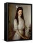 Miss Christian Elspeth Mallock-Edward Arthur Walton-Framed Stretched Canvas