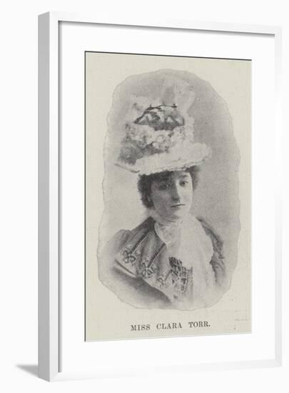 Miss Clara Torr-null-Framed Giclee Print