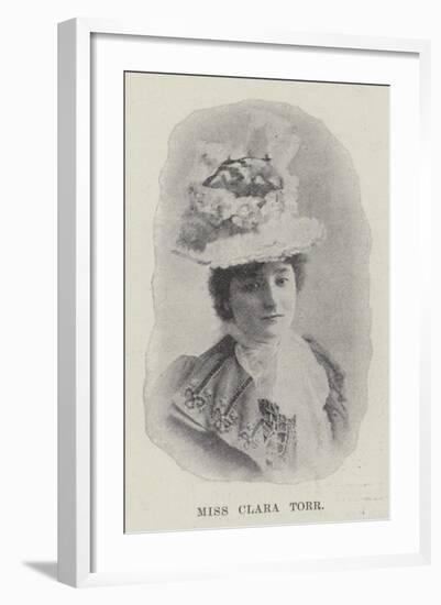 Miss Clara Torr-null-Framed Giclee Print