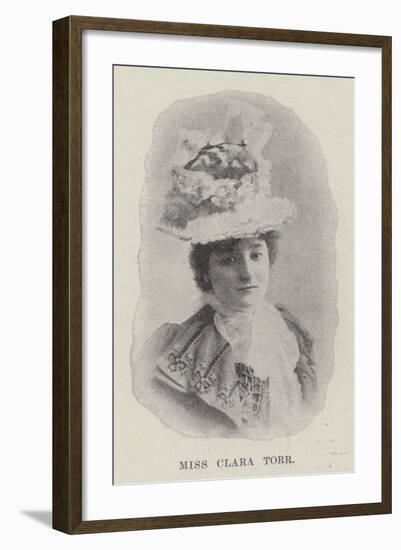 Miss Clara Torr-null-Framed Giclee Print